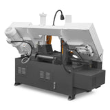 MechMaxx 13" Double Column Horizontal Metal Cutting Band Saw | Hydraulic Feed | 3‑Speed | 2.2/2.8kW Industrial Metal Saw for Fabrication, Steel, Alloy, Carbon Steel GH4235