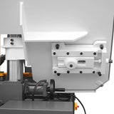 MechMaxx 15.7" Industrial Horizontal Metal Cutting Band Saw, Hydraulic Feed, 3.0/4.0 kW Motor, Manual Clamping, for Steel, Alloy, Metal Fabrication GH4240