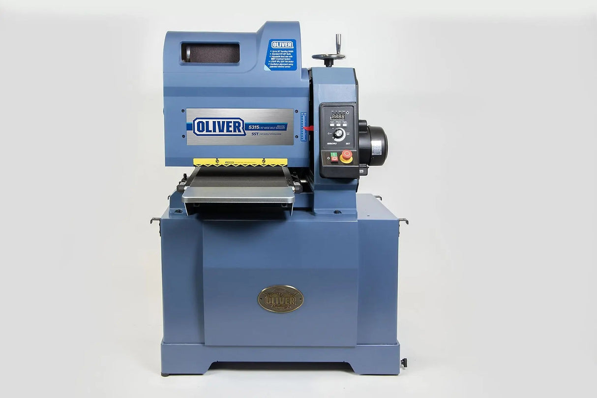 15" Open-Ended Wide Belt Sander (Oscillating) with Stand included