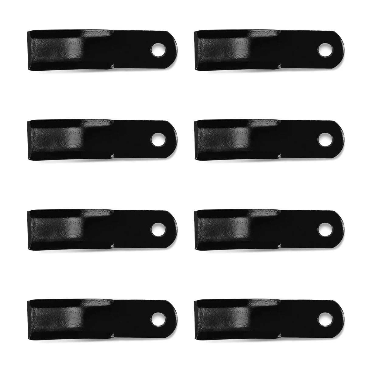 ( 1 Pack / 8 Pcs ) Replacement Blades for Walk Behind Flail Mowers (SKU: 201028, 201029）