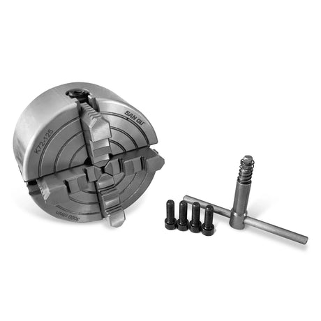 5 in 4 Jaw Lathe Chuck for Metal Lathe Machine 10'' x 30'' SKU: 500003 | Model: 0831V  SKU: 500004 | Model: 0831VD