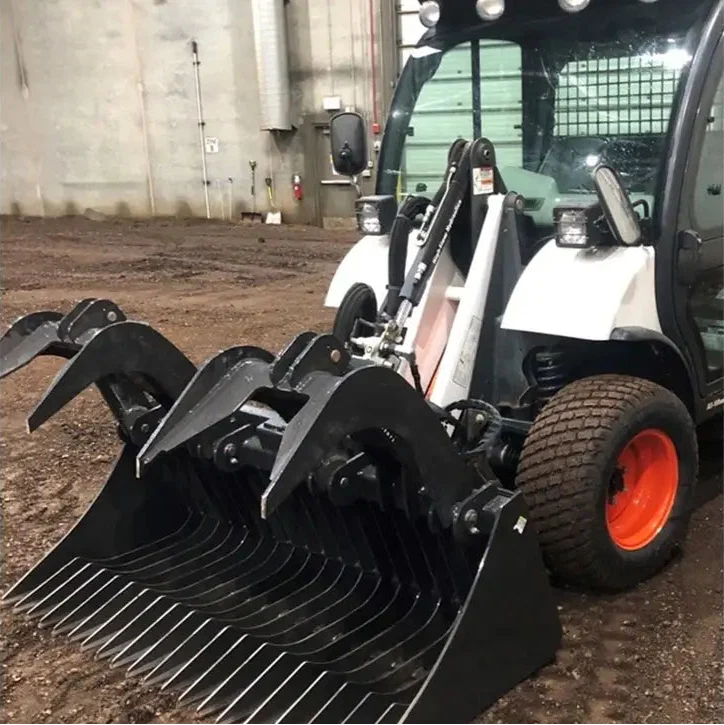 Ignite Attachments 62 in Skid Steer Rock Grapple