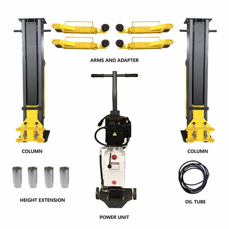 Katool KT-PMRL200 column wheels for repositioning