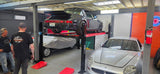 Olympic Equipment 6,000 lb Compact Portable Storage 4-Post Car Lift 4PC-6