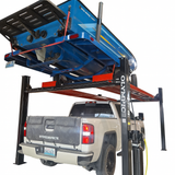 Olympic Equipment Extra-Wide Portable Boat & Trailer Storage 4-Post Lift HDMBL-10