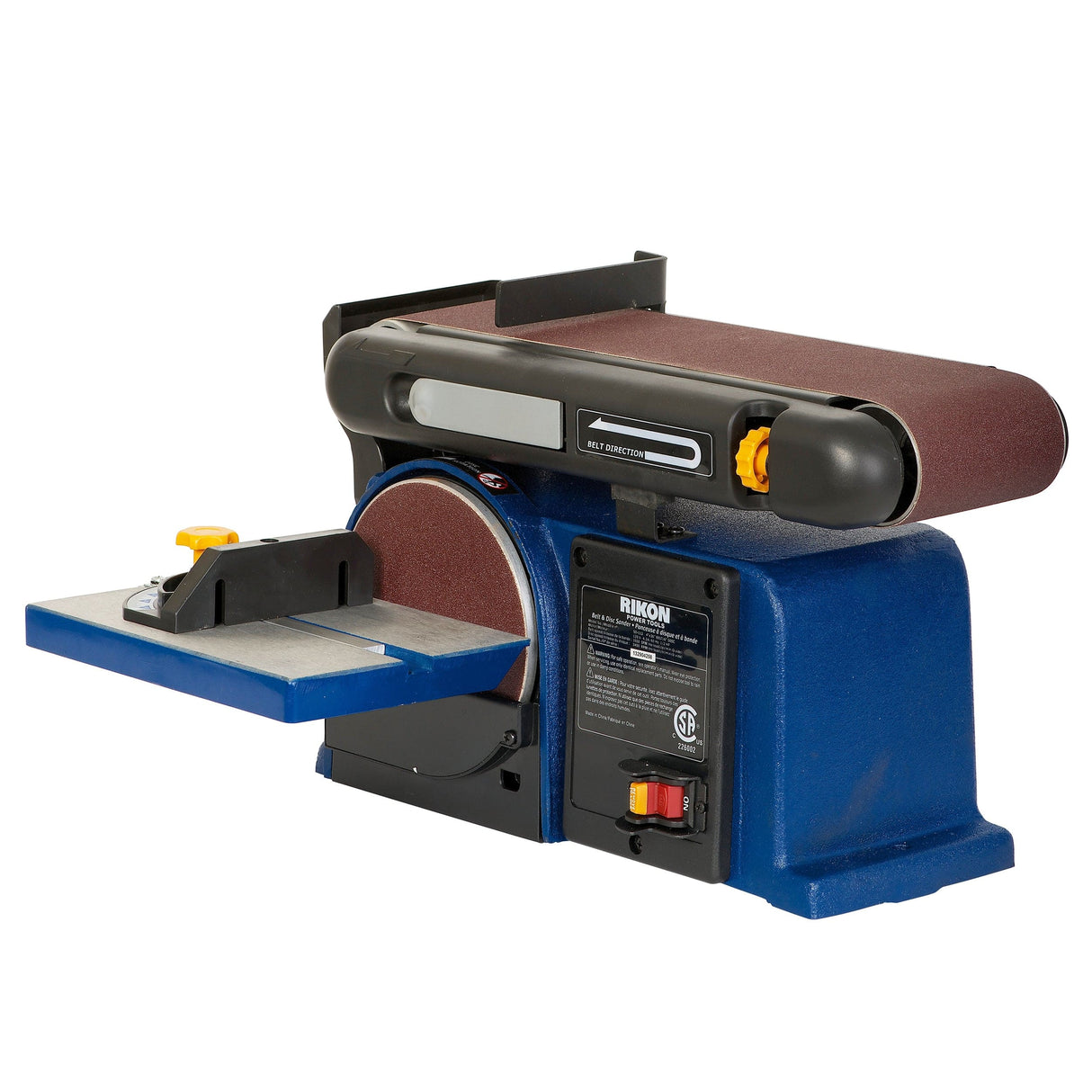 RIKON 4 in x 36 in Belt / 6 in Disc Sander - 1/2 HP
