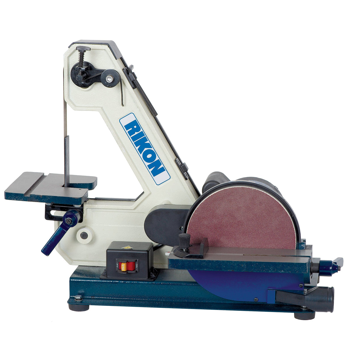 RIKON 1 in x 42 in Belt x 8 in Disc Sander - 5/8 HP