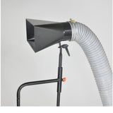 RIKON Portable Dust Collector with Wall Mount - 1 HP - 2 Micron Bag