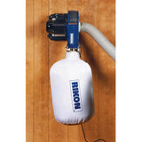 RIKON Portable Dust Collector with Wall Mount - 1 HP - 2 Micron Bag
