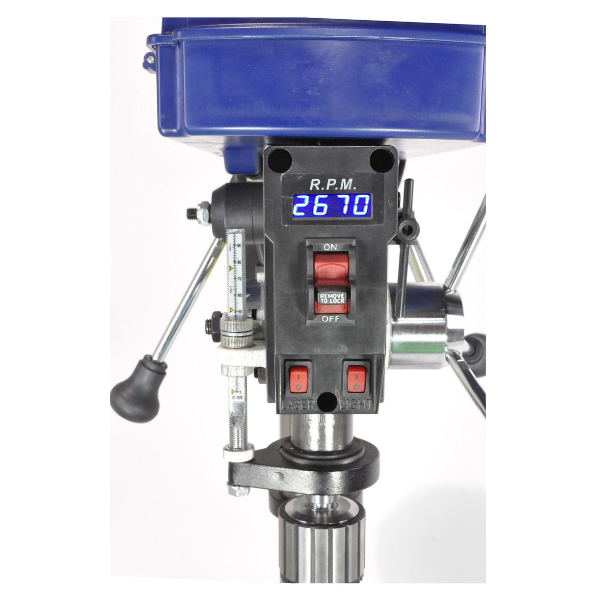 RIKON 12 in VS Benchtop Drill Press - 3/4 HP