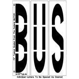 Newstripe Federal BUS Stencil
