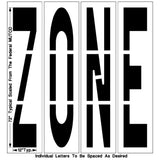 Newstripe Federal ZONE Stencil