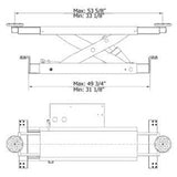 AMGO J5H 5,000 lb Manual Rolling Jack