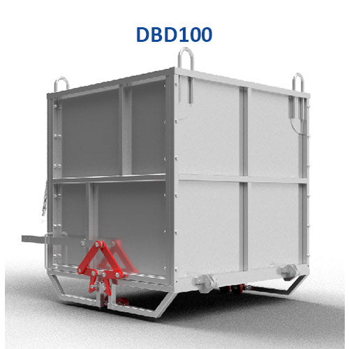 Abaco Galvanized Drop Bottom Dumpster DBD