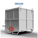 Abaco Galvanized Drop Bottom Dumpster DBD