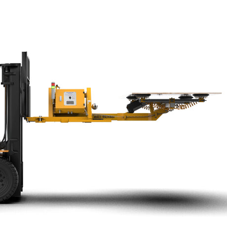 Abaco Forklift Power Vacuum Lifter AFPVL300 on forklift