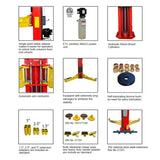 AMGO OH-18 18,000 lb 2 Post Lift