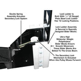 Atlas Garage PRO8000 8,000-lb 4-Post Storage Lift + Pro-Floor 8-Piece Panel Set Combo