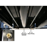 Atlas Garage PRO8000 8,000-lb 4-Post Storage Lift + Pro-Floor 8-Piece Panel Set Combo