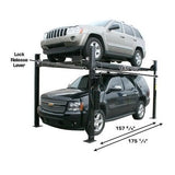 Atlas Garage PRO8000EXT 8,000 lb Extra-Tall 4-Post Lift with Pro-Floor 8-Piece Panel Combo