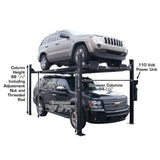 Atlas Garage PRO8000EXT 8,000 lb Extra-Tall 4-Post Lift with Pro-Floor 8-Piece Panel Combo