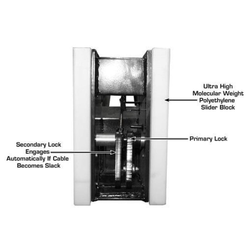 Atlas Garage PRO8000EXT-L 8,000 lb 4-Post Lift with Pro-Floor 8-Panel Combo