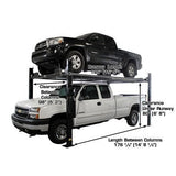 Atlas Garage PRO8000EXT-L 8,000 lb 4-Post Lift with Pro-Floor 8-Panel Combo