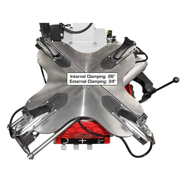 Atlas Platinum PTC300 Swing-Arm Tire Changer + PWB70 Spin Wheel Balancer Combo Package