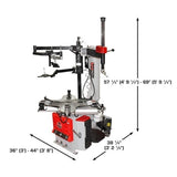 Atlas Platinum PTC300 Swing-Arm Tire Changer + PWB70 Spin Wheel Balancer Combo Package