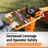 Brave Towable Auger | Hydraulic | Honda GX390