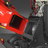 MechMaxx 6 inch HONDA E-Start Gasoline Engine Powered 4 - Wheel Drum Wood Chipper with Taillight ,  B150