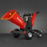 MechMaxx 6 inch ZONSEN E-Start 459cc 15hp Gas Powered 4 - Wheel Drum Wood Chipper with Taillight ,  B150