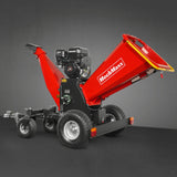 MechMaxx 6 inch ZONSEN E-Start 459cc 15hp Gas Powered 4 - Wheel Drum Wood Chipper with Taillight ,  B150