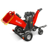 MechMaxx 6 inch ZONSEN E-Start 459cc 15hp Gas Powered 4 - Wheel Drum Wood Chipper with Taillight ,  B150