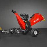 MechMaxx 6 inch ZONSEN E-Start 459cc 15hp Gas Powered 4 - Wheel Drum Wood Chipper with Taillight ,  B150