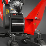 MechMaxx 6 inch ZONSEN E-Start 459cc 15hp Gas Powered 4 - Wheel Drum Wood Chipper with Taillight ,  B150