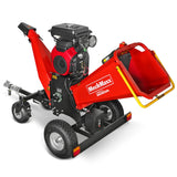 MechMaxx 8 inch HONDA E-Start 688cc 22hp Gas Powered 4 - Wheel Drum Wood Chipper with Taillight ,  B200