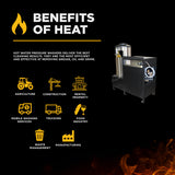3,000 PSI 5.0 GPM Hot Water Electric Pressure Washer with 10 HP Baldor Motor and General Triplex Pump- 67HD-3