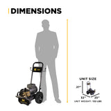 2,000 PSI 3.5 GPM 5.0 HP Electric Pressure Washer with Baldor Motor and Centurion Triplex Pump - B205EA