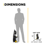 1,700 PSI 1.7 GPM Electric Power Washer with Powerease Motor and AR Axial Pump - P1715EN
