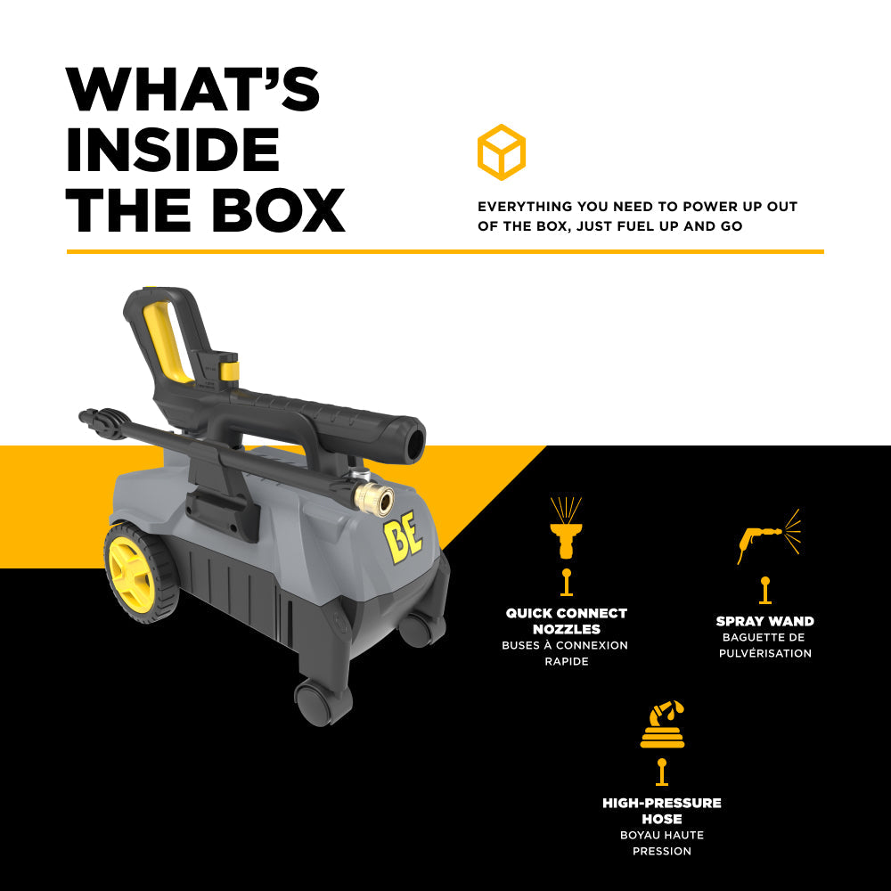 2,000 PSI 1.8 GPM Cold Water Corded Electric Pressure Washer - P2018EN