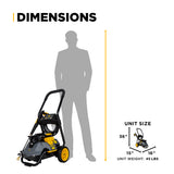 2,300 PSI 1.7 GPM Electric Pressure Washer with Powerease Motor and AR Axial Pump - P2314EN