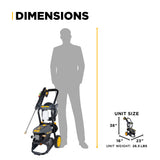 2,300 PSI 1.7 GPM Cold Water Corded Electric Pressure Washer - P2317EN