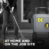 2,350 PSI 1.8 GPM Cold Water Corded Electric Pressure Washer with 4-Wheel 360° Steering - P2318EN