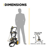 2,700 PSI 1.3 GPM Cold Water Corded Electric Pressure Washer - P2713EN