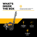 1,500 PSI 2.0 GPM Electric Pressure Washer with Baldor Motor and AR Triplex Pump - PE-1520EW1A