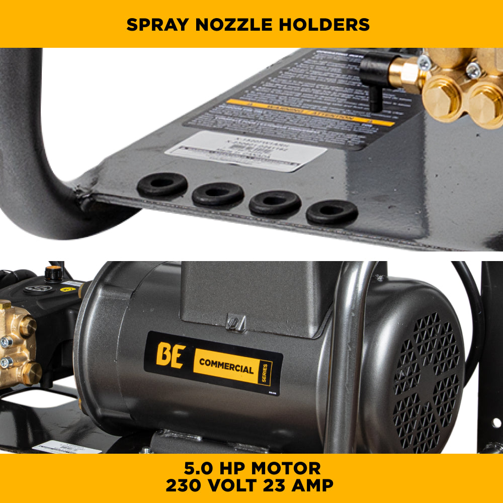 2,000 PSI 4.0 GPM 5.0 HP Electric Pressure Washer with Baldor Motor and CP Triplex Pump - X-2050FW1A