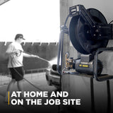 2,000 PSI 4.0 GPM 5.0 HP Wall Mount Electric Pressure Washer with a Baldor Motor and General Triplex Pump - X-2050FW1GENHT