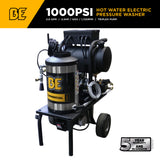 1,000 PSI 2.0 GPM Hot Water Electric Pressure Washer with General T9051EBF triplex pump - 1250