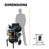 1,000 PSI 2.0 GPM Hot Water Electric Pressure Washer with General T9051EBF triplex pump - 1250